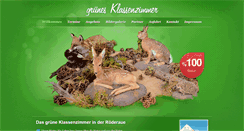 Desktop Screenshot of gruenes-klassenzimmer.info
